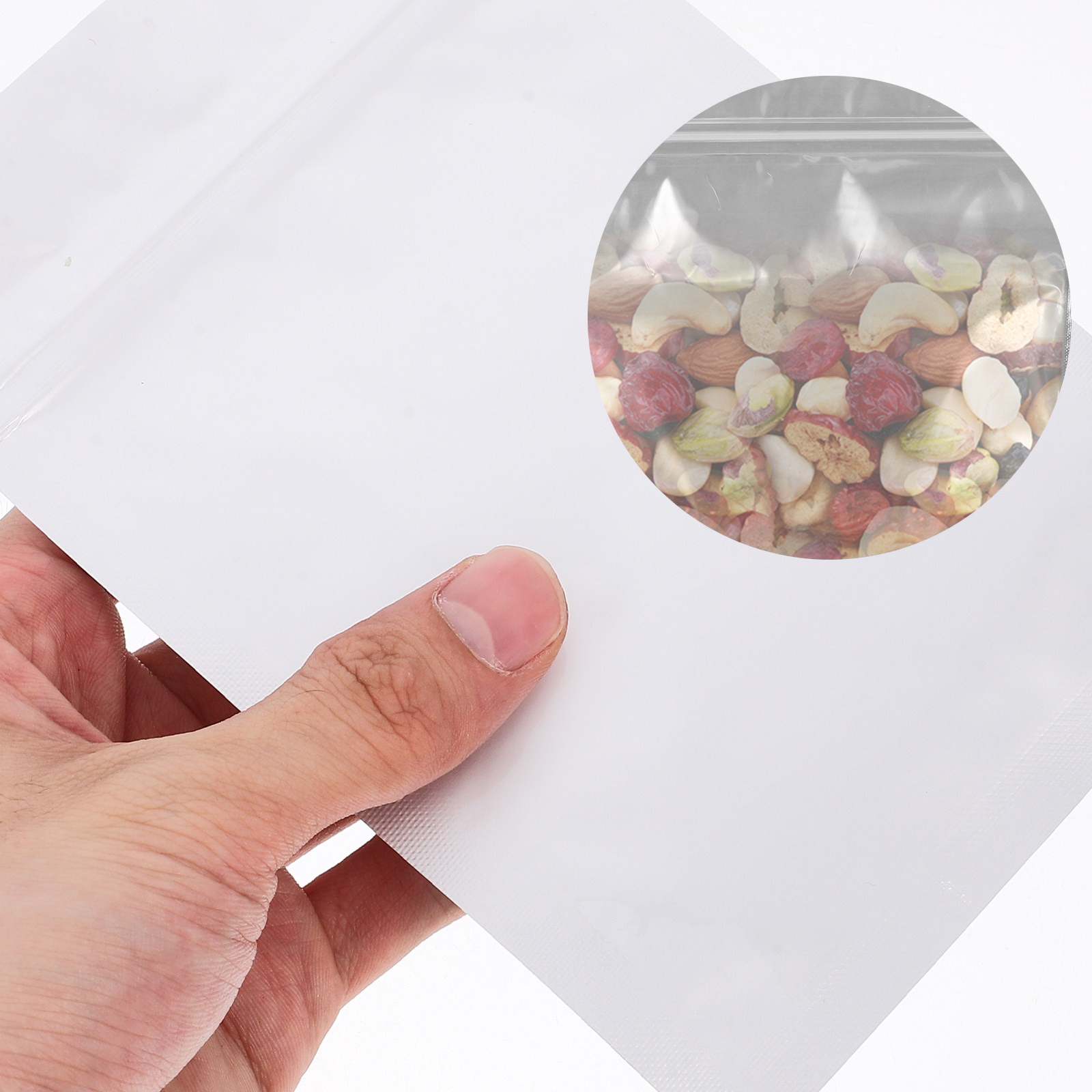 Food Storage And - 50Pcs Airtight Resealable Bags Food Storage