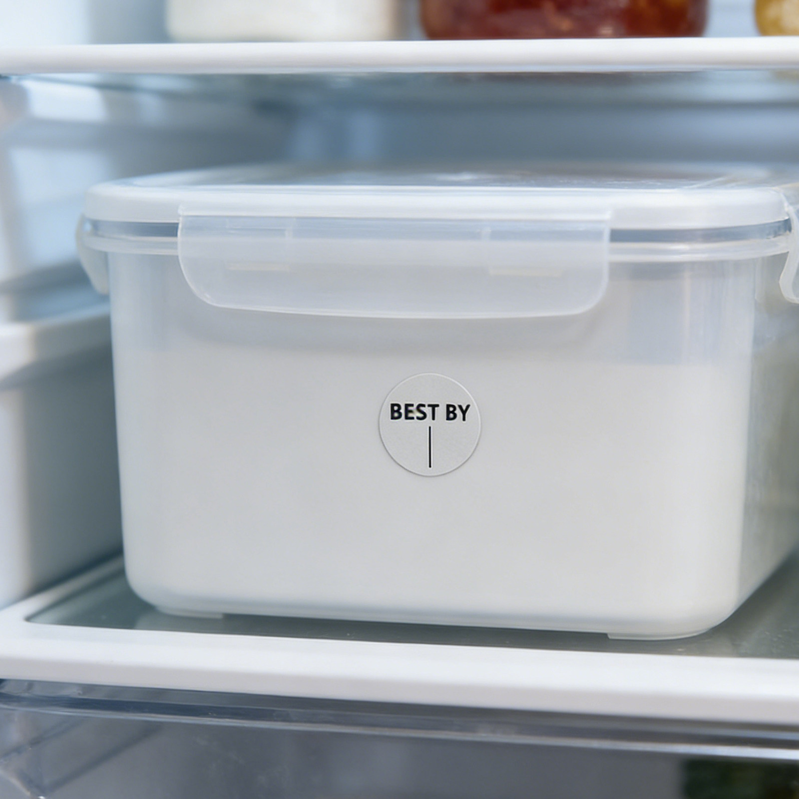Food Storage Expiration Dates - 10Sheets Food Expiration Date Stickers Clear