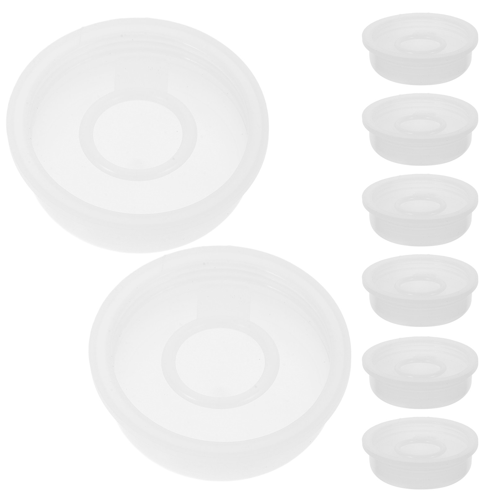 Food Storage And - 10Pcs Plastic Chemical Bucket Lids Sealing