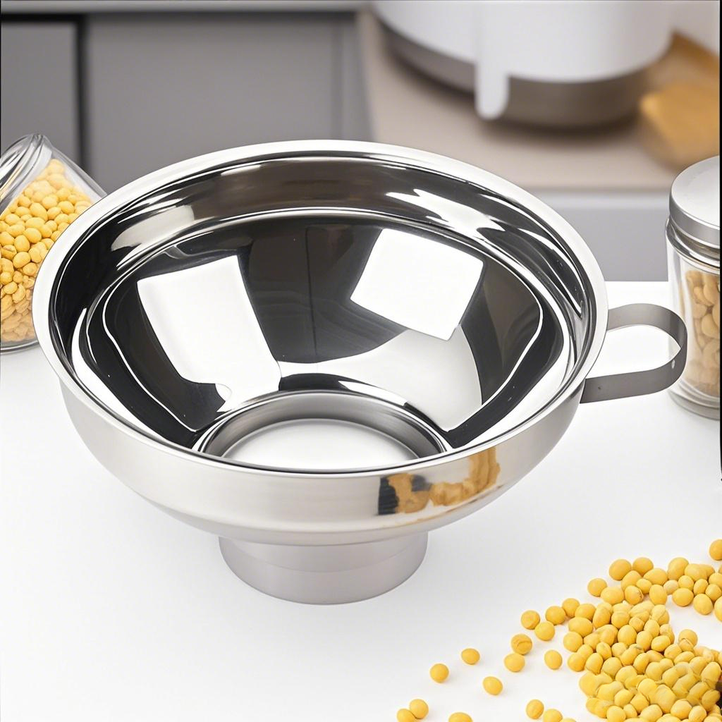 Mason Jar Wide Mouth - Stainless Steel Funnel Canning Funnel for