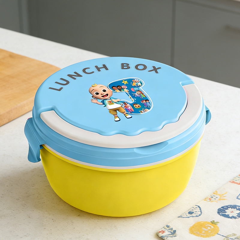 Food Storage And - Cocomelons Lunch Boxs Portable Bento Meal