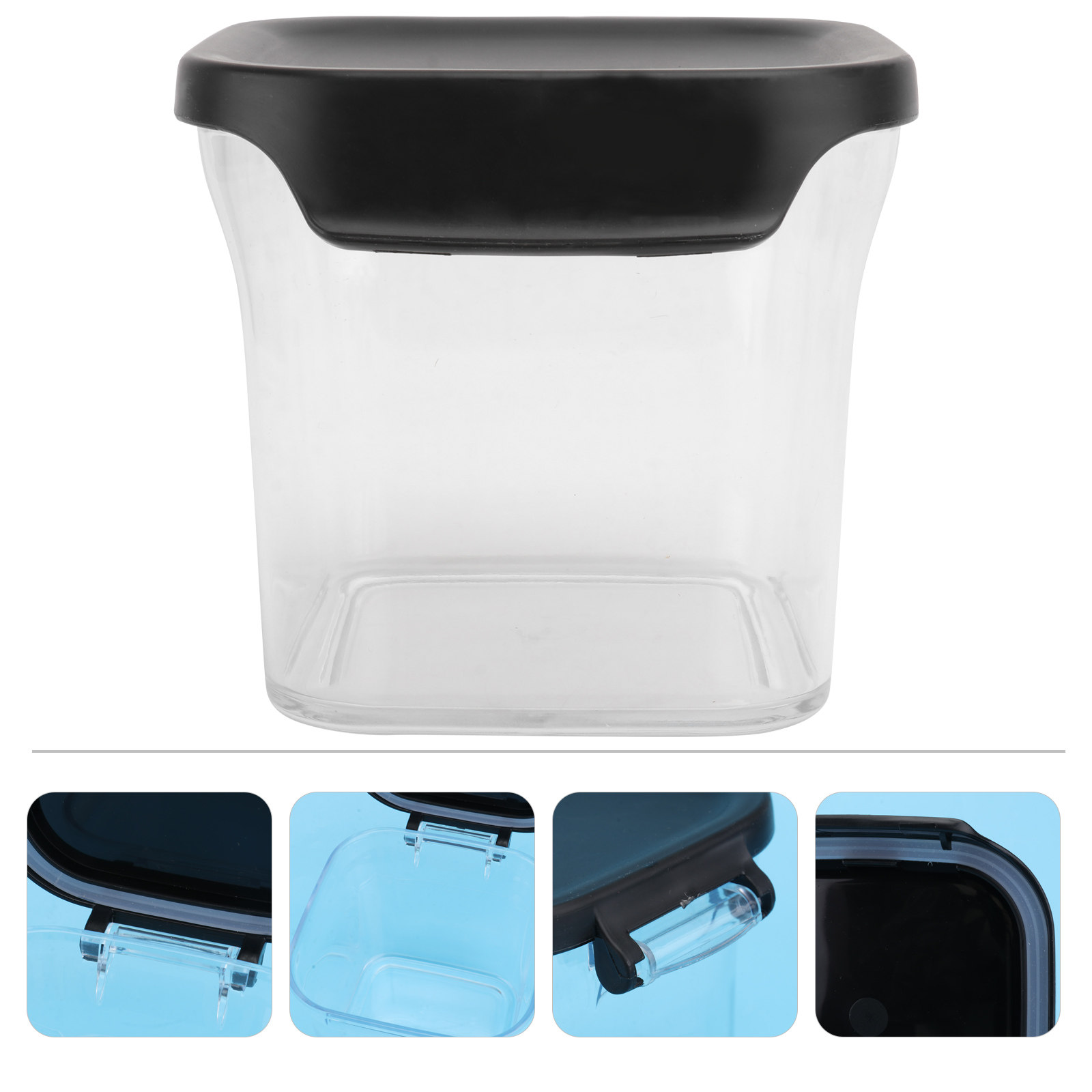 Food Storage For Refrigerator - 630Ml Food-Grade Transparent Airtight Storage Jar