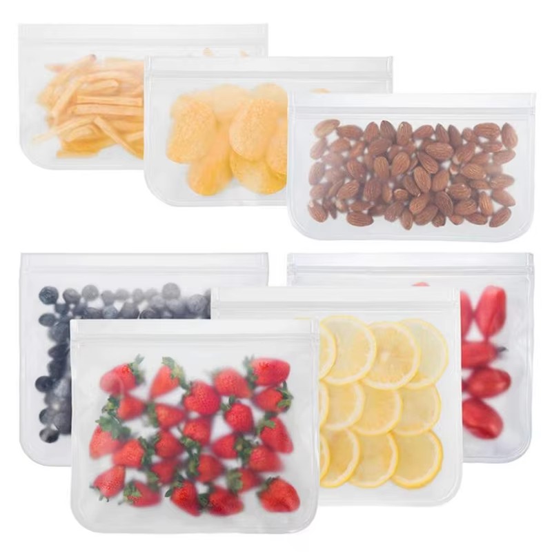 1/2/3/4pcs Silicone Food Stora - đánh giá và giá Food Storage Silicone Bags