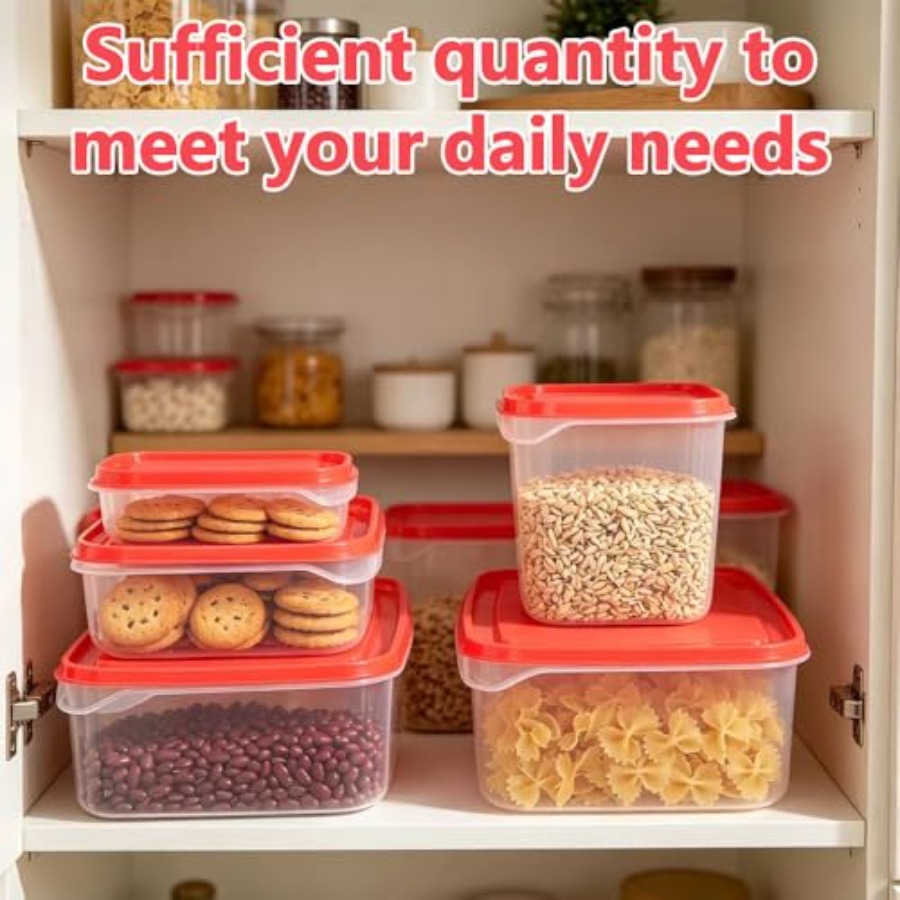 17Pcs Plastic Food Storage Set - đánh giá và giá Storage Food Prep