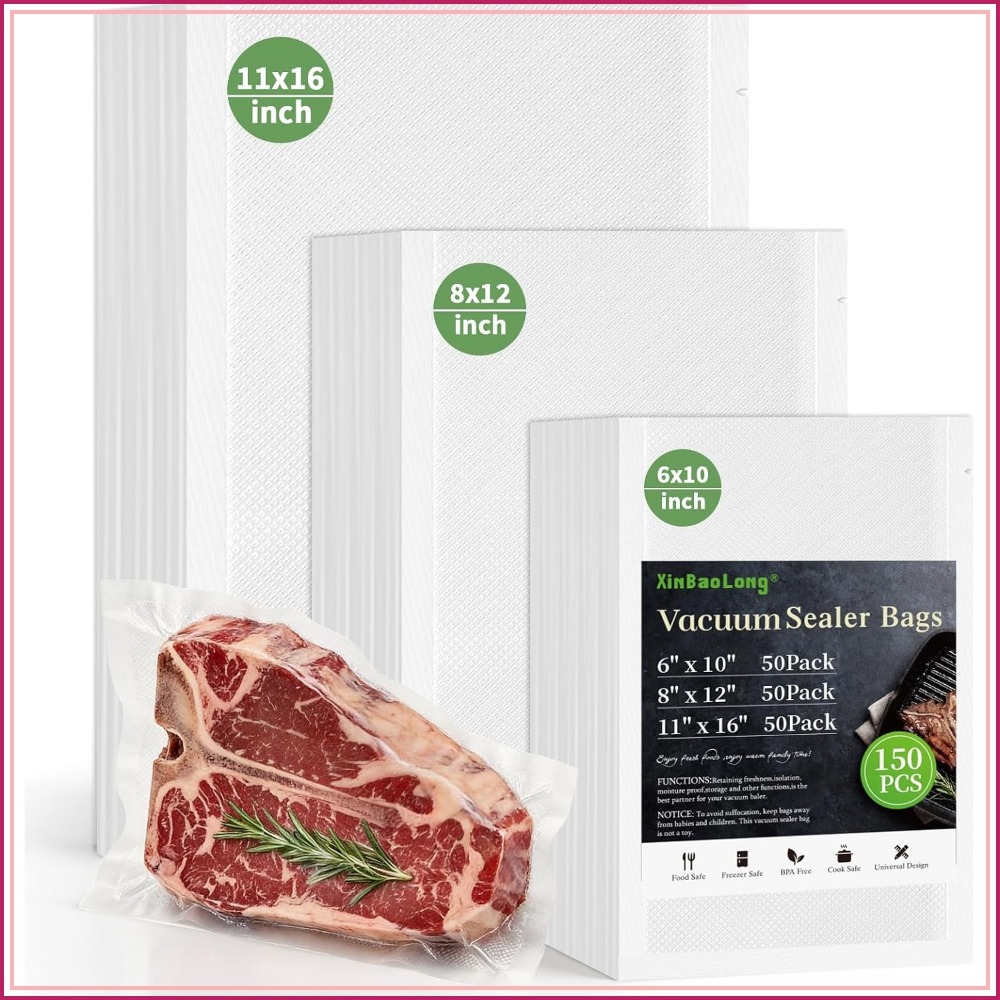 Vacuum Sealer Bags 150-Pack: G - đánh giá và giá Vacuum Sealer Bag