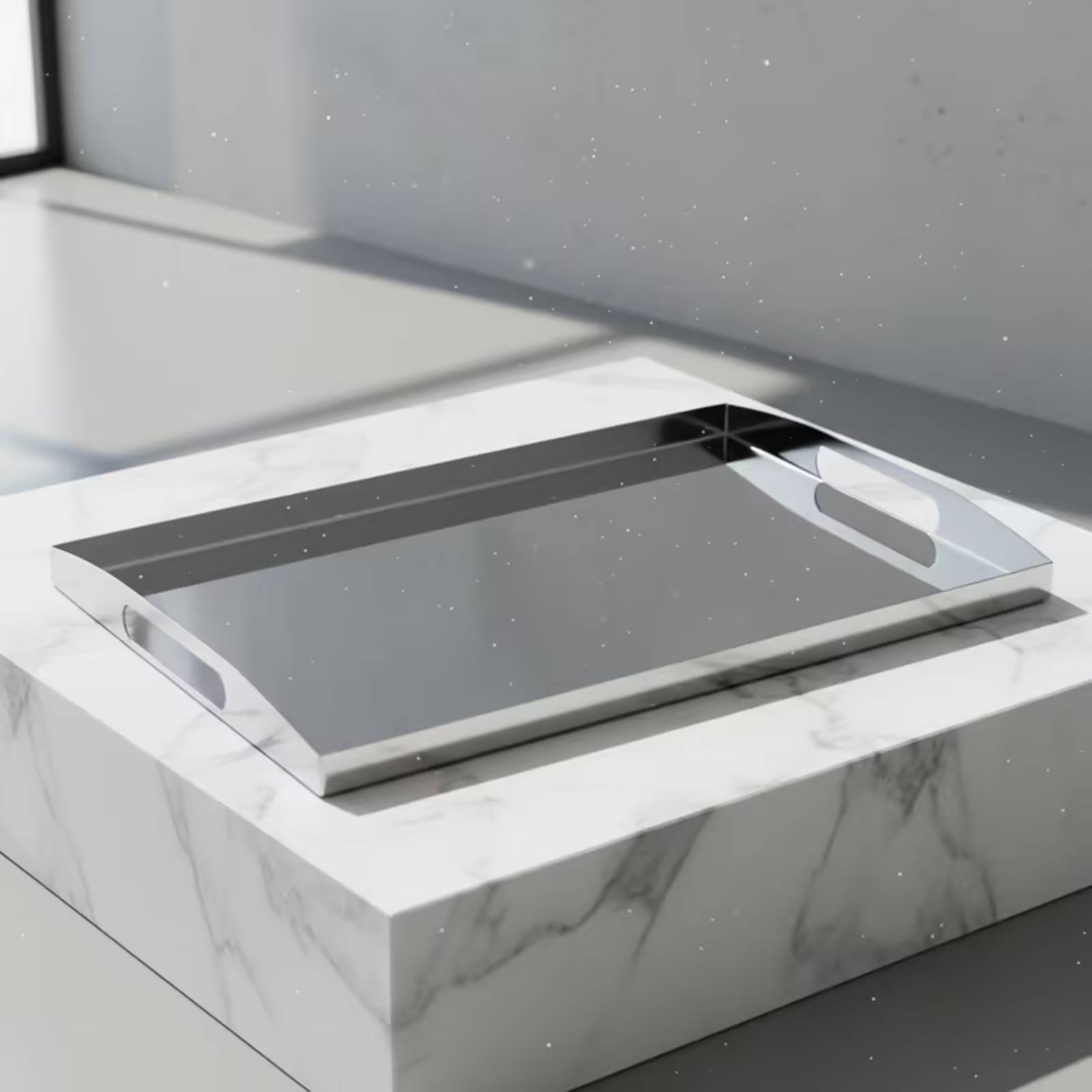 Stainless Steel Tray Mirrored  - đánh giá và giá Food Storage In Stainless Steel