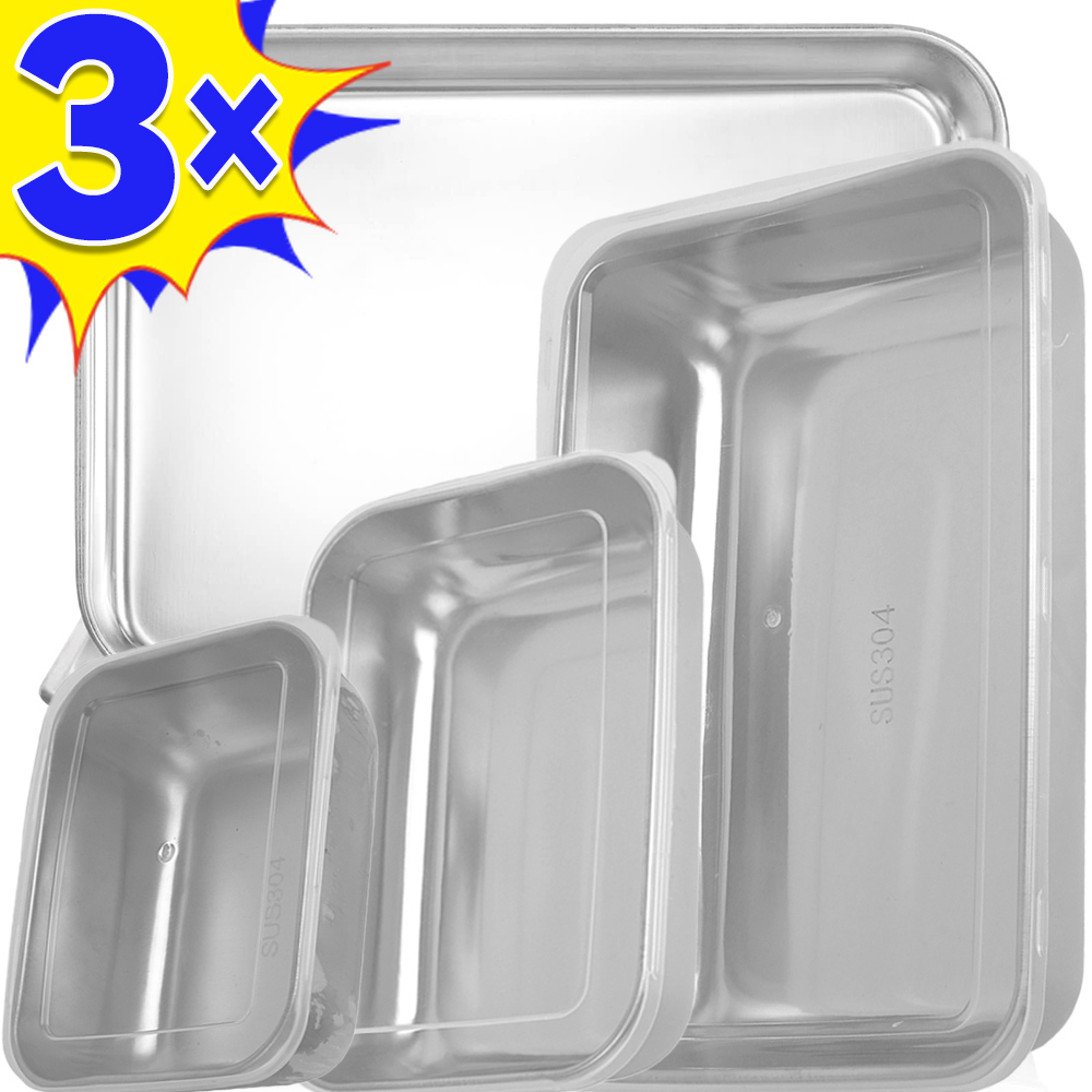 Stainless Steel Food Storage B - đánh giá và giá Stainless Lunch Box