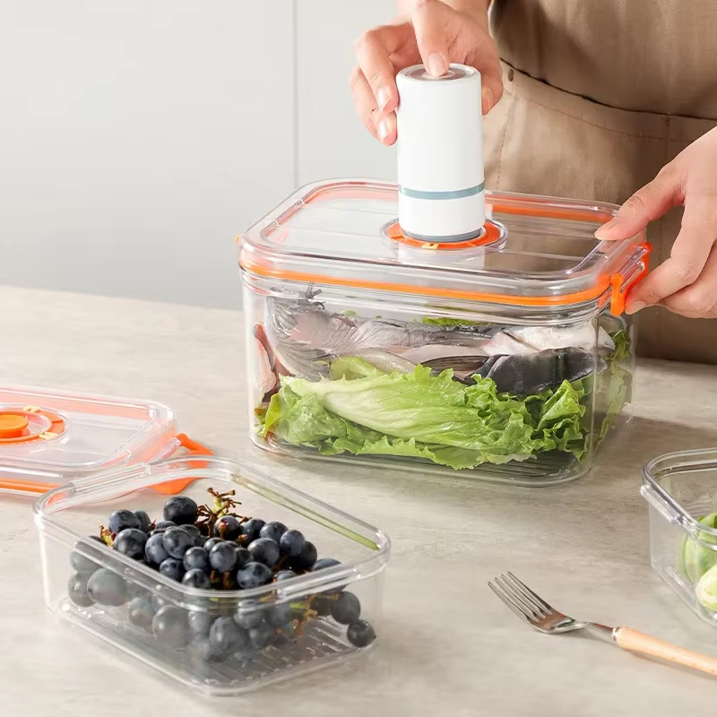 Vacuum Fresh-keeping Box Refri - đánh giá và giá Food Storage For Refrigerator