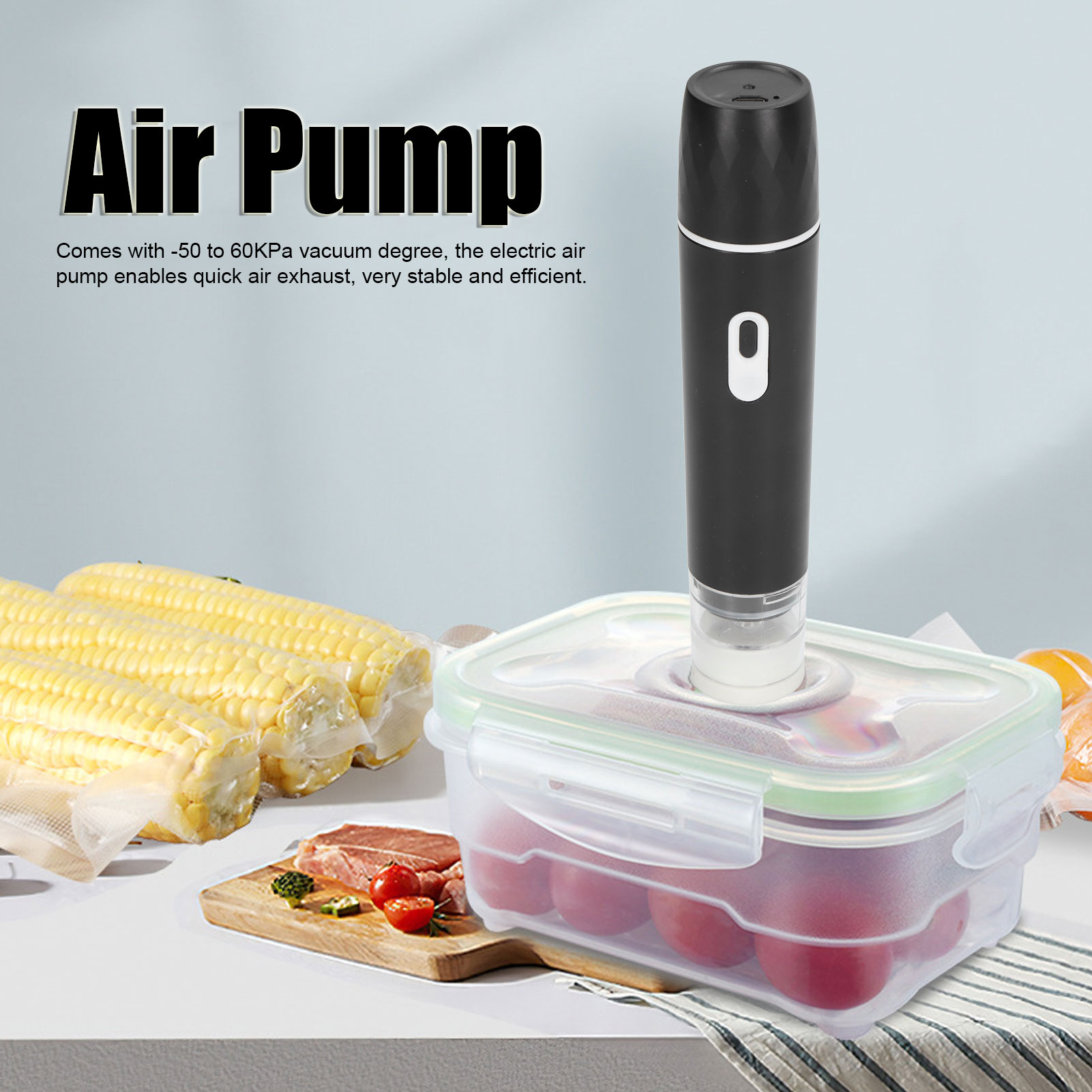 Electric Air Pump Handheld Vac - đánh giá và giá Food Storage Vacuum Seal