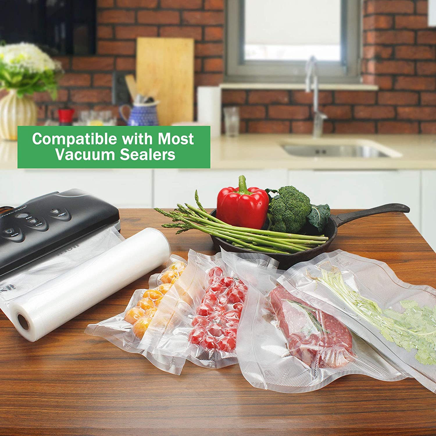 Vacuum bags for food Vacuum Se - đánh giá và giá Vacuum Sealer Bag
