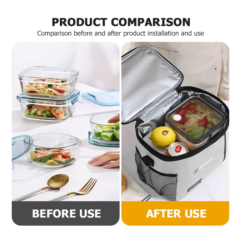 For Skoda Car Logo Bento Bag F - đánh giá và giá Food Storage Yeti