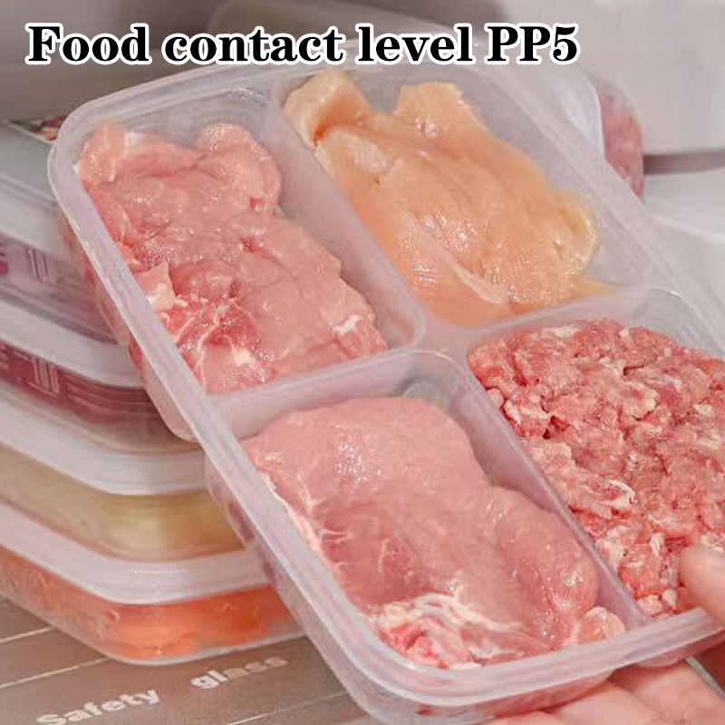 New【4 Grids Plastic Storage Bo - đánh giá và giá Food Storage For Refrigerator