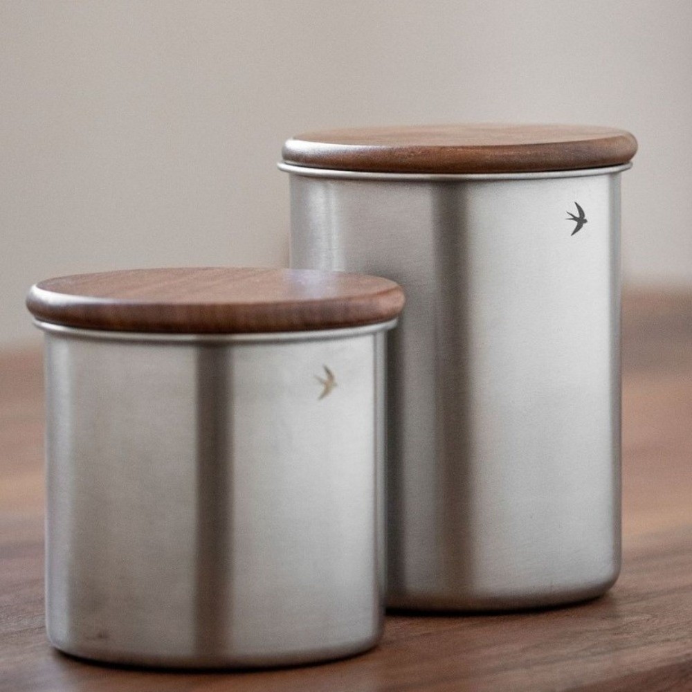 New Stainless Steel Matcha Jar - đánh giá và giá Xl Food Storage Containers With Lids