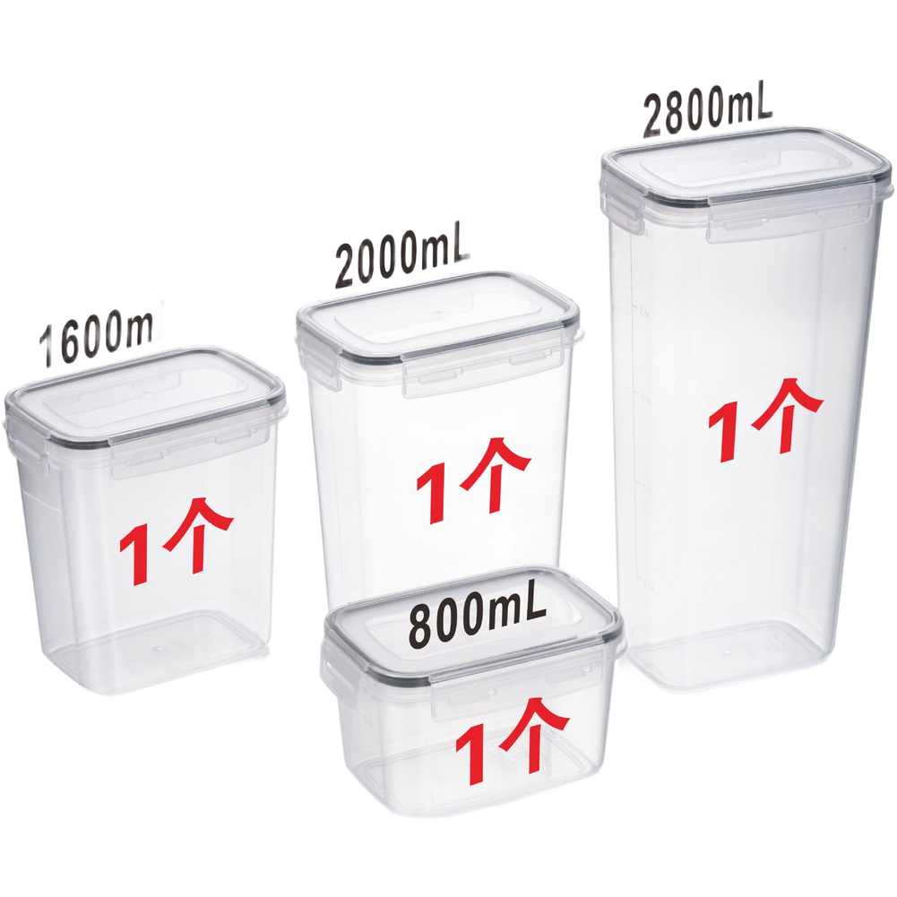 Square Transparent Airtight Fo - đánh giá và giá Food Storage Long Term