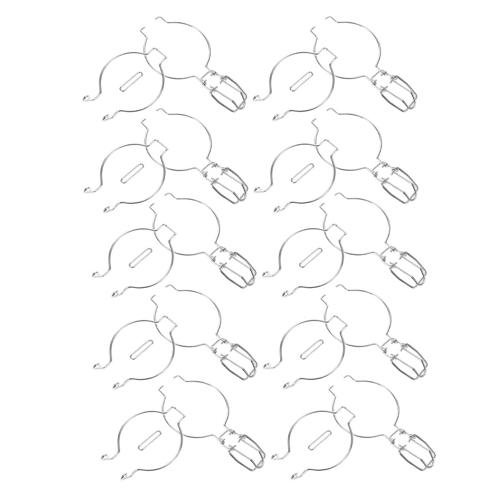 12Pcs Glass Jar Wire Clamps St - đánh giá và giá Food Storage In Stainless Steel