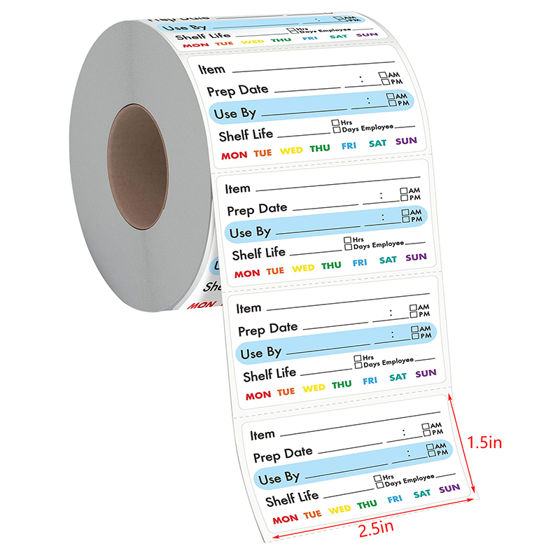 Label Stationery Sticker Snack - đánh giá và giá Food Storage Expiration Dates