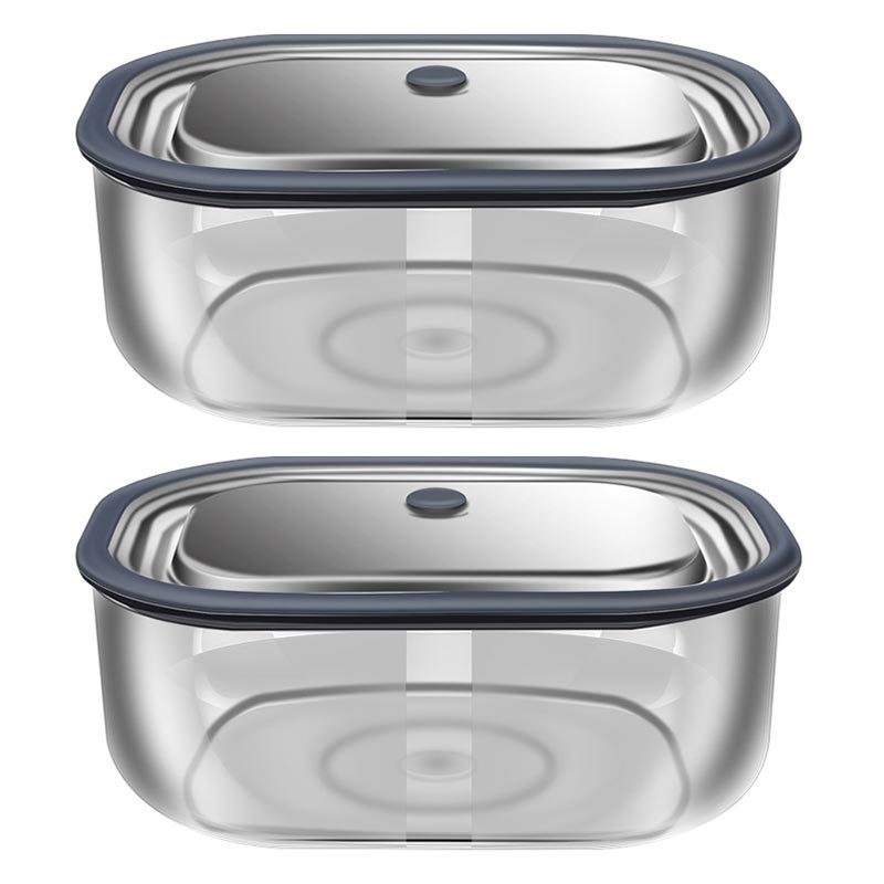 High Borosilicate Glass Rectan - đánh giá và giá Food Storage Quart