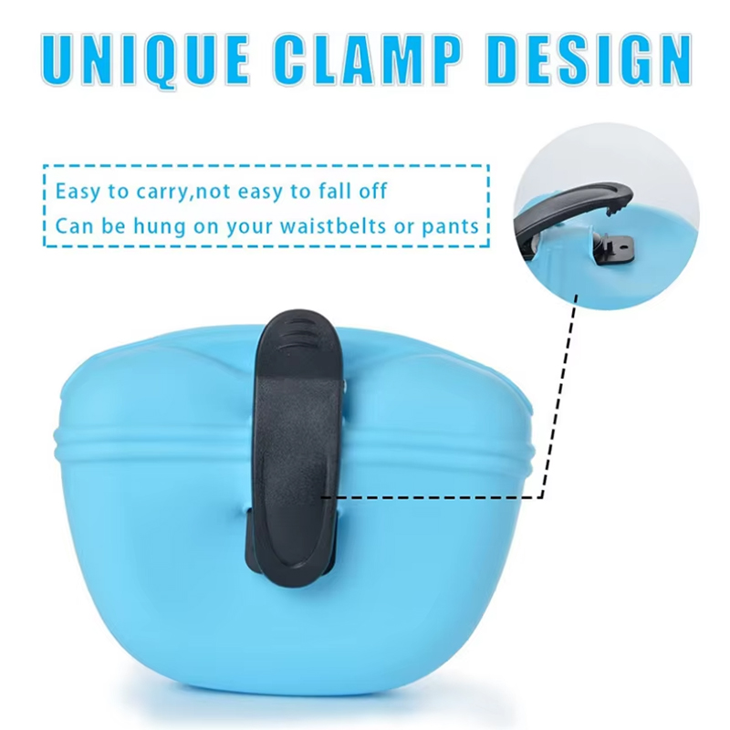 Silicone Dog Treat Pouch Magne - đánh giá và giá Food Storage Silicone Bags