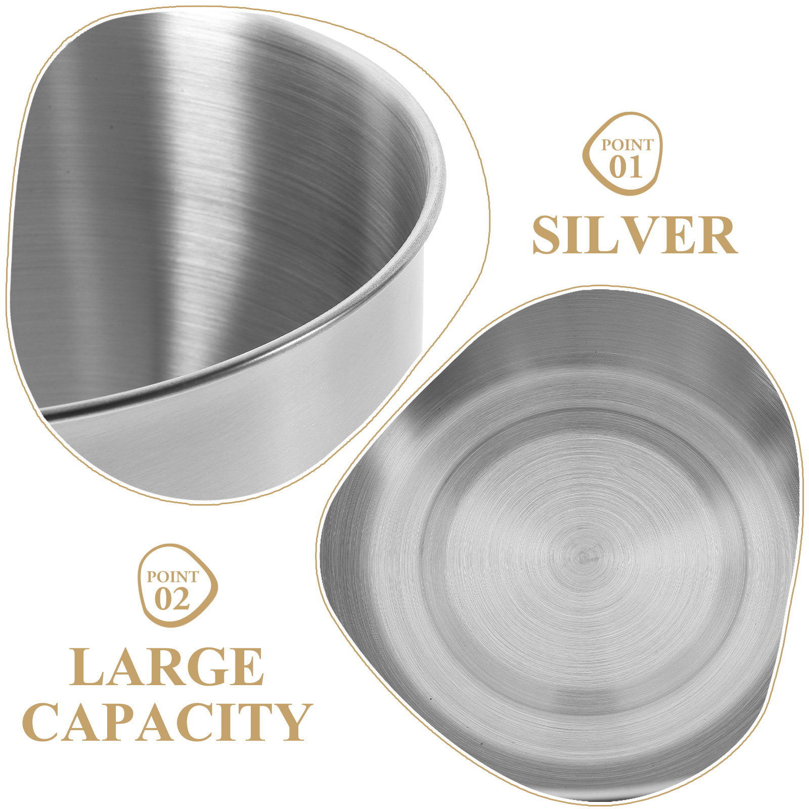 Deep Stainless Steel Mixing Bo - đánh giá và giá Food Storage In Stainless Steel