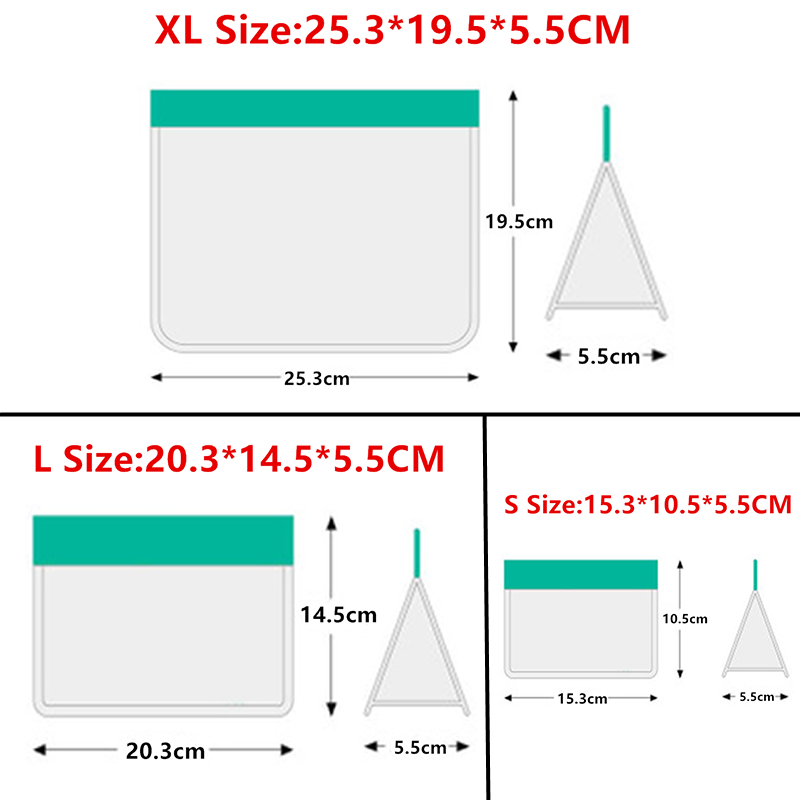 Reusable Food Storage Bag Upgr - đánh giá và giá Food Storage Silicone Bags
