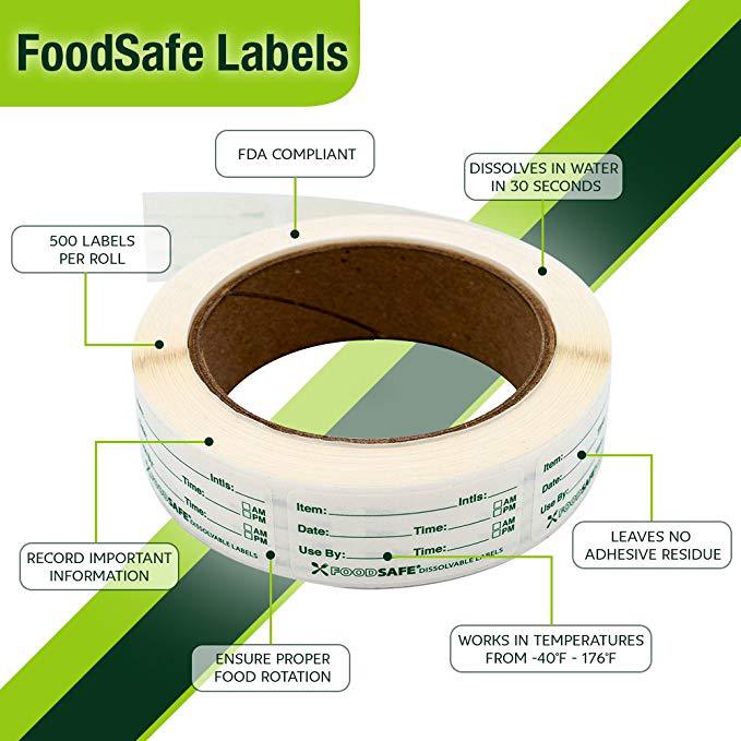 250pcs Food Labels for Contain - đánh giá và giá Food Storage Expiration Dates